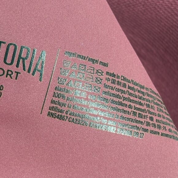 Victoria's Secret SPORT Angel Max Support Sports Bra Mauve Size 32DD - Picture 8 of 9